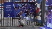 Morte Vialli, l'omaggio dei tifosi della Samp allo stadio "Ferraris"