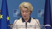 Von der Leyen: "Da Ue nuove sanzioni a Bielorussia e Iran"