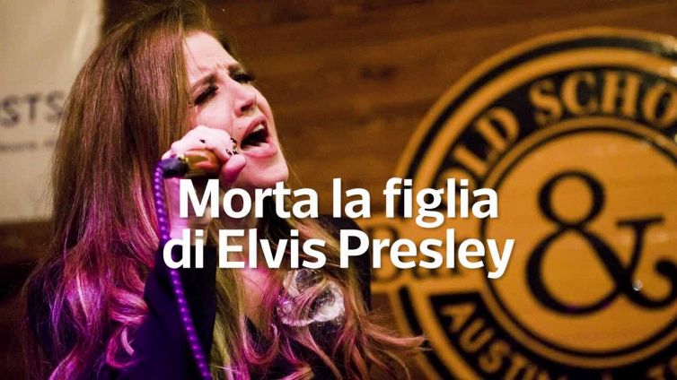Morta la figlia di Elvis Presley