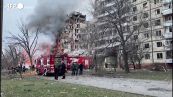 Ucraina, colpito condominio a Dnipro: almeno 5 morti