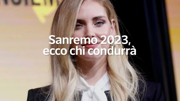 Sanremo 2023, ecco chi condurra'