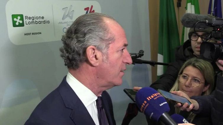 Milano-Cortina 2026, Zaia: "Non facciamo il bilancio dei ritardi, andiamo avanti"