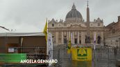 Una stalla su 10 a rischio, mucche e pecore a piazza San Pietro