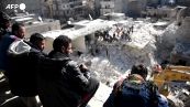 Siria: crolla un edificio ad Aleppo, almeno 16 le vittime