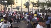 Peru', disordini a Lima: scontri tra manifestanti antigovernativi e polizia