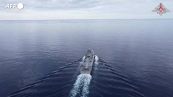 Esercitazione della Marina militare russa nell'Atlantico