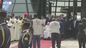 Il Papa lascia il Congo, vola verso il Sud Sudan