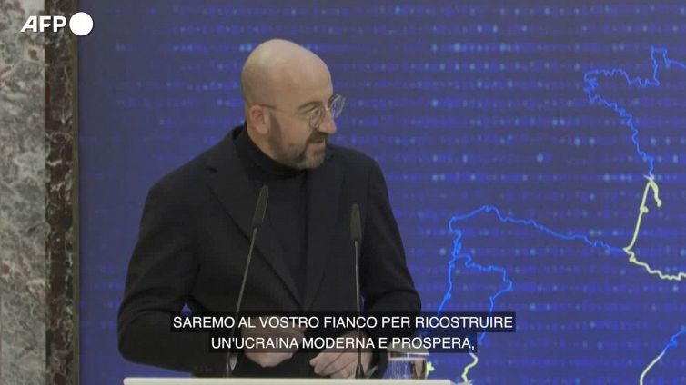 Michel a Kiev: "L'Ucraina e' l'Unione europea, l'Ue e' l'Ucraina"