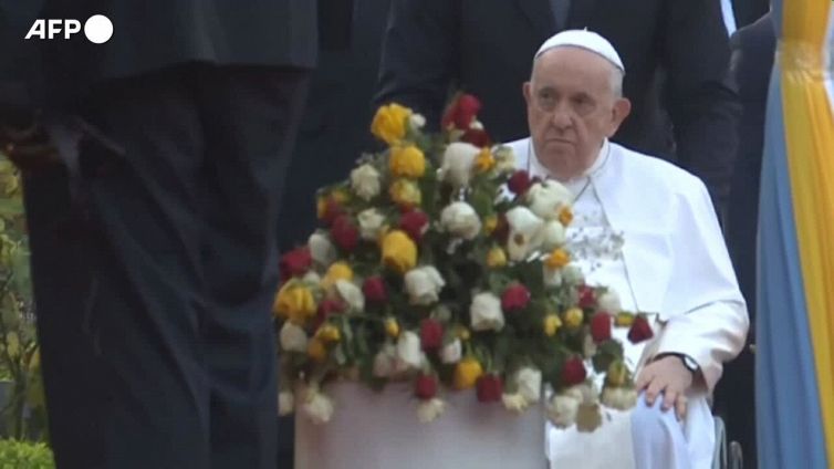 Il Papa incontra a Giuba le autorita' del Sud Sudan