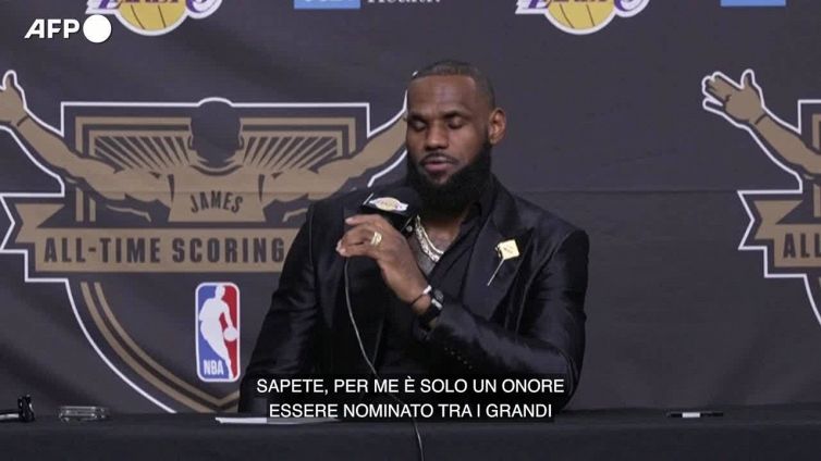 Nba, LeBron James miglior marcatore di sempre: "Un onore essere tra i grandi"