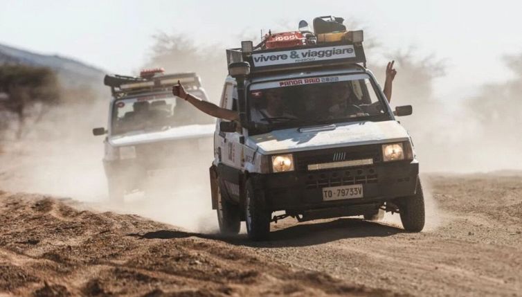 Panda Raid, un'avventura incredibile fra le strade del Marocco