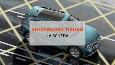 Volkswagen Tiguan: dimensioni, motore, pneumatici e scheda tecnica