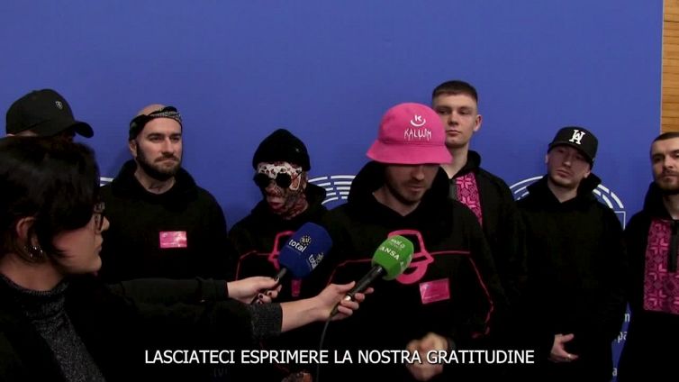 Al Parlamento europeo la Kalush Orchestra, vincitrice dell'Eurovision Song Contest 2022