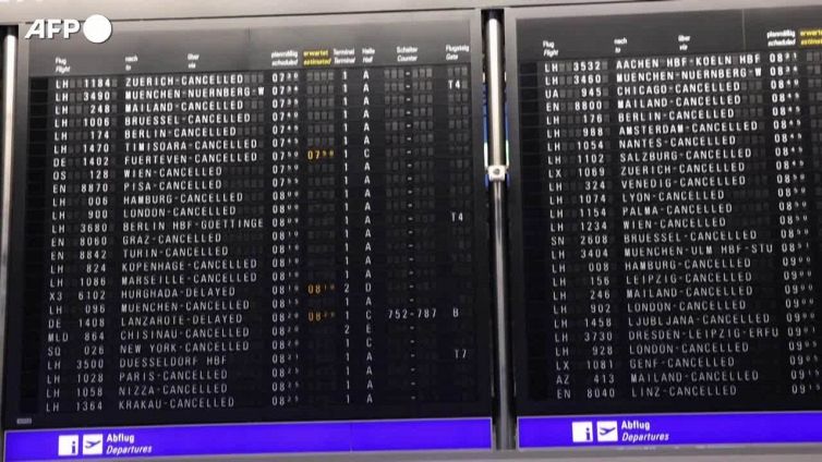 Francoforte, aeroporto paralizzato per uno sciopero del personale