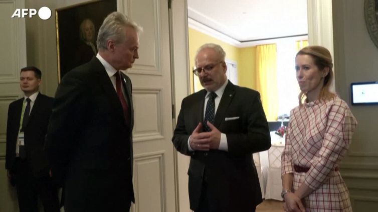 Conferenza di Monaco, Macron incontra i leader dei paesi baltici