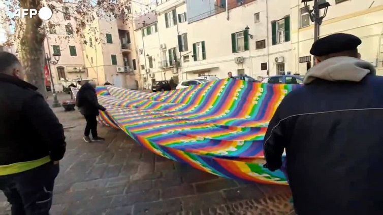 Pacifisti in piazza, Marcia della Pace dopo un anno di guerra