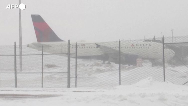 Maltempo: Usa, Sud Dakota colpita da una tempesta di neve