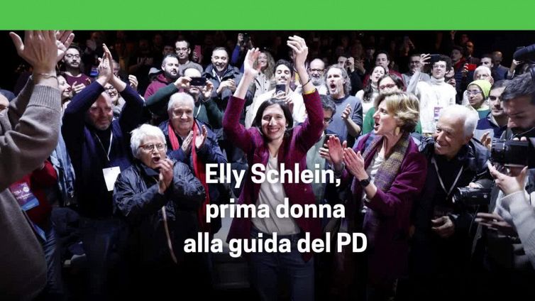 Elly Schlein prima donna e piu' giovane segretaria alla guida del Pd