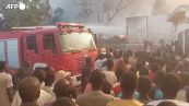 Nigeria, le fiamme di un incendio devastano il piu' grande mercato di Maiduguri