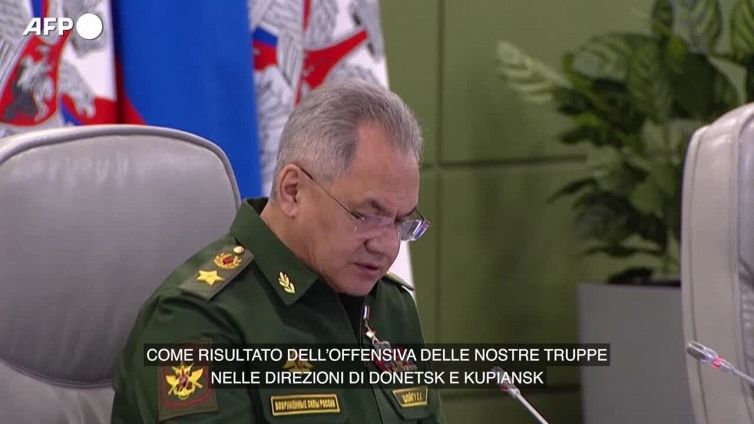 Ucraina, Shoigu: "La presa di Bakhmut permettera' nuove offensive"