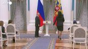8 marzo, Putin conferisce onorificenze alle donne russe