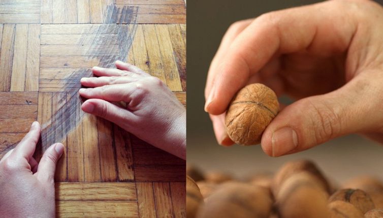 Il trucco geniale ed economico per togliere i graffi dal parquet