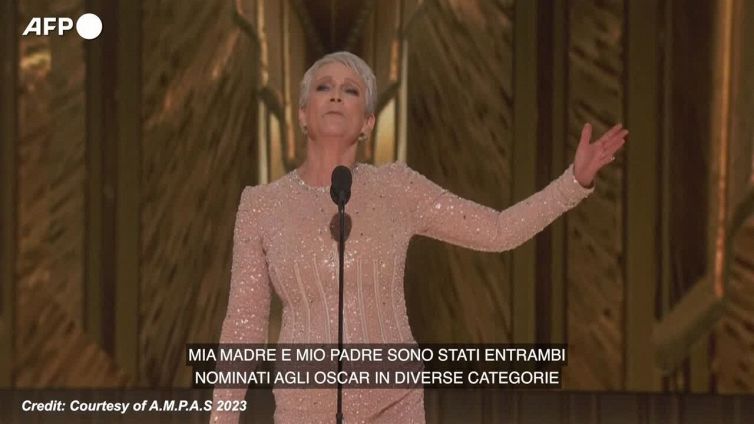 Oscar, miglior attrice non protagonista Jamie Lee Curtis