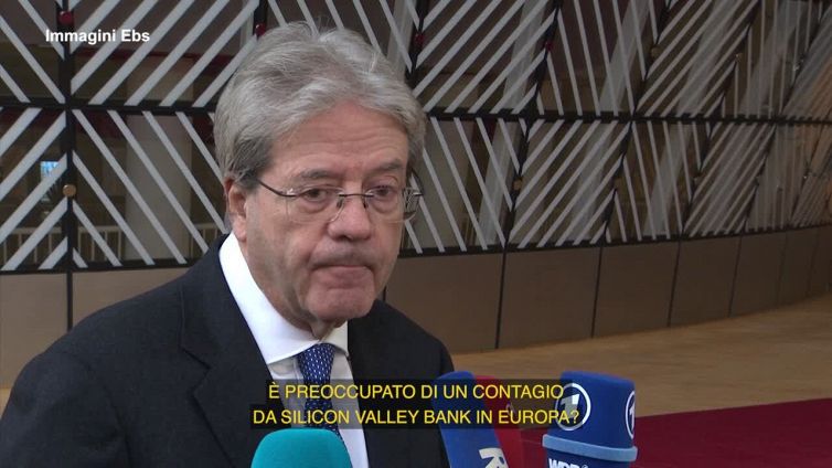 Svb, Gentiloni: "Al momento non c'e' un rischio contagio in Europa"