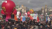 Manifestazione a Parigi contro la riforma delle pensioni