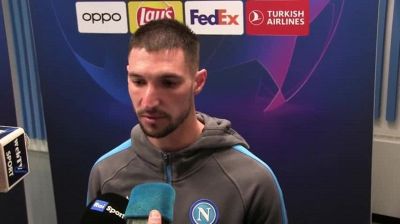 Napoli-Eintracht, Politano: "Scontri tra tifosi male del calcio"