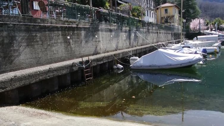 Siccita', secondo inverno secco consecutivo: lago Maggiore in sofferenza