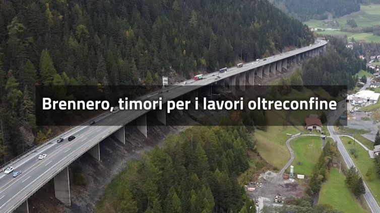 Brennero, timori per i lavori oltreconfine