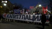 Serbia, nazionalisti contro il piano di pace europeo per il Kosovo