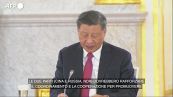 Xi: "Rafforzare il coordinamento e la cooperazione tra Russia e Cina"