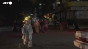 Terremoto in Pakistan e Afghanistan, gente in strada a Kabul