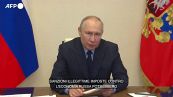 Russia, Putin: "Sanzioni possono avere un effetto negativo sull'economia"