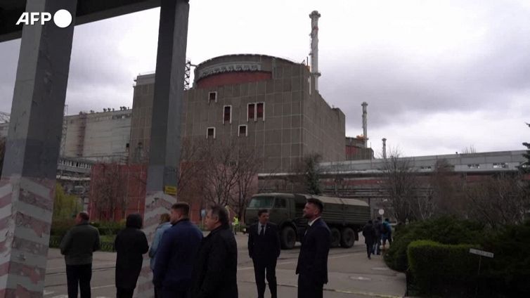 Ucraina, il direttore generale dell'Aiea ha visitato la centrale di Zaporizhzhia