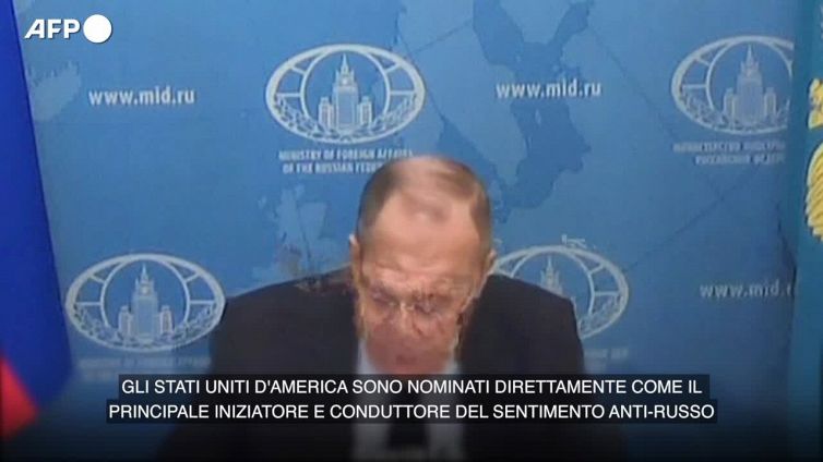 Lavrov: "Minacce esistenziali alla sicurezza del nostro Paese da Stati ostili"