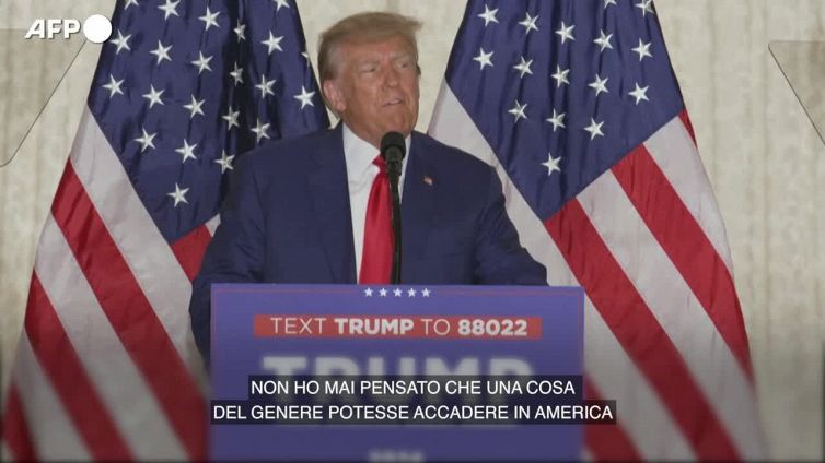 Trump: "Il mio unico crimine e' stato difendere l'America da chi la vuole distruggere"