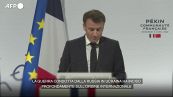 Macron: "La Cina puo' avere un ruolo primario per la pace"