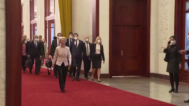 Ue, Ursula von der Leyen in Cina