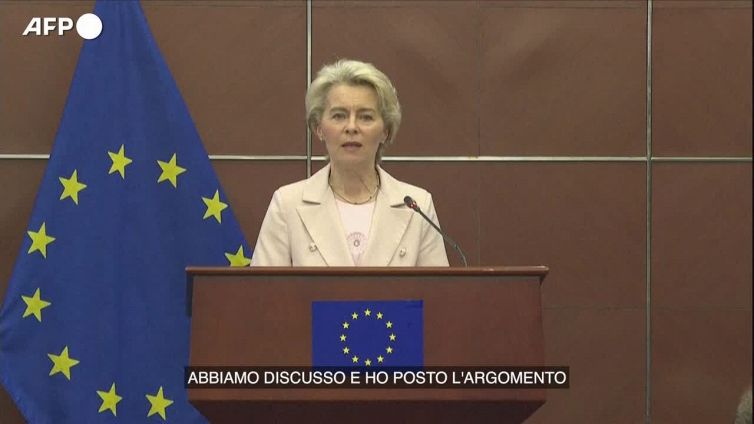 Ucraina, Ursula von der Leyen: "Xi disponibile a chiamare Zelensky"