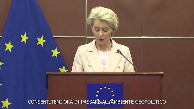 Ue-Cina, von der Leyen: "Armare la Russia danneggerebbe la nostra relazione"