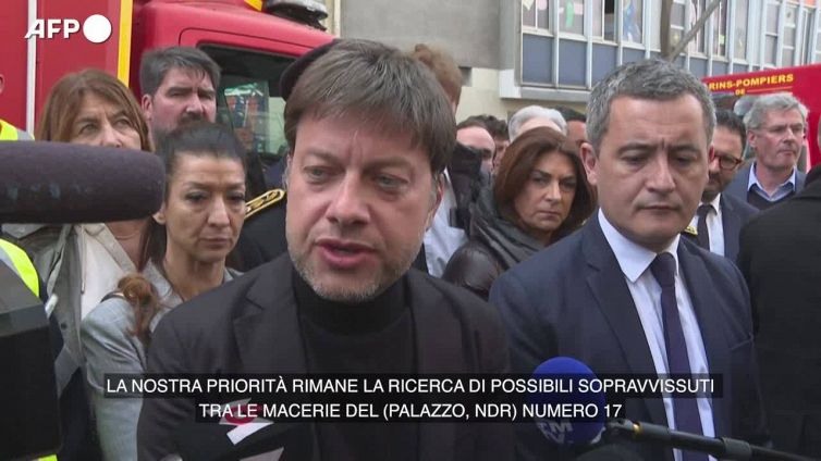 Marsiglia, il sindaco: "Prioritario cercare i sopravvissuti fra le macerie"