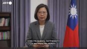 Taiwan, Tsai: "Dalla Cina un comportamento irresponsabile"