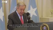Somalia, Guterres: "Necessario un massiccio sostegno internazionale per il Paese"