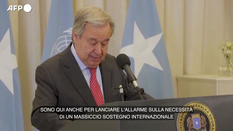 Somalia, Guterres: "Necessario un massiccio sostegno internazionale per il Paese"