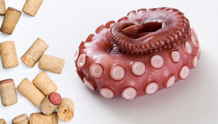 Cosa succede se cuoci il polpo con un tappo di sughero