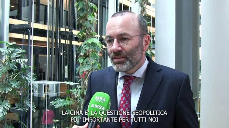 Ue-Cina, Weber: "Sfruttare le opportunita' di cooperazione ma con attenzione ai rischi"