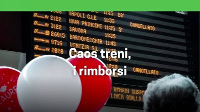 Ecco quando si ha diritto al rimborso del biglietto del treno